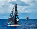 Die 5.550 Seemeilen lange Etappe ähnelte zuweilen einem Match Race: Die Teams Malizia und 11th Hour Racing duellierten sich in Sichtweite