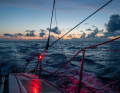 Mezza notte, mezza giornata: "Malizia - Seaexplorer" in marcia avanti.