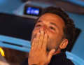 Baci di "Bogi": Ambrogio Beccaria in vittoria.