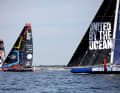 Drei der sechs Herausforderer trainierten hier schon vor Lorient gemeinsam fürs Ocean Race Atlantic.