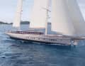 The 62-metre ketch will be launched this summer. | Rendering: Ares Yachts