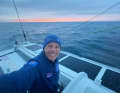 "11th Hour Racing" skipper Francesca Clapcich in her first Arctic Circle race.