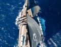 The bird’s-eye view highlights the design’s sporting aspirations.