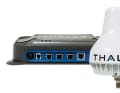 Thales VesseLINK 200: Compact marine terminal for Internet use and telephony at sea. With up to 176 kbps, all online activities are possible without any problems. The price: 5,149 euros