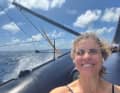 Clarisse Crémer devançait Boris Herrmann de près de 45 milles nautiques après deux semaines.