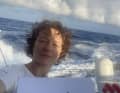 By now, all the participants have crossed the equator and the tip is on its way towards the Southern Ocean. Here the German-French Isabelle Joschke