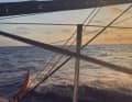 Le bel aspect de la course autour du monde en solitaire - Vue de "Malizia - Seaexplorer vers l'horizon