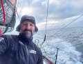 Le nouveau chef de bord de la flotte du Vendée Globe au matin du 17 décembre : le skipper de "Paprec Arkéa" Yoann Richomme.