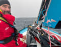 Boris Herrmann passed Point Nemo on the morning of 23 December and is heading for Cape Horn.