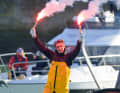 Dalins Leuchtfeuer vom Vendée-Globe-Finale im vergangenen Januar wird unvergessen bleiben.