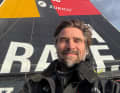 Boris Herrmann en action lors de son deuxième Vendée Globe.