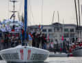 Scene di festa nel porto di Les Sables-d'Olonne.