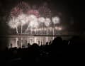 En fin de soirée, les organisateurs ont tiré un magnifique feu d'artifice.