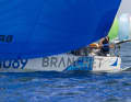 At the helm of the "Branchet", Julien Letissier led the prototype fleet on course for "Horta" after six days.