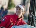 Sanni Beucke vor ihrem zweiten Start im La Solitaire du Figaro Paprec