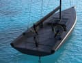 Two wheels, two grinder pillars. The layout is designed for an active and experienced regatta team