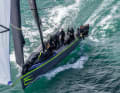 The key to its success is said to be its ultra-light carbon fibre sandwich construction. With a hull length of 15.50 metres, the Wallyrocket 51 displaces only 6250 kilograms