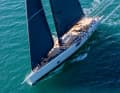 Wallywind 110: Das 33,42 Meter lange Schwesterschiff von „Galma“ wird Ende August an der Costa Smeralda vorgestellt. Den Bau begann Wally ebenfalls spekulativ.