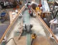 The soft deck gets a new sandwich core and a new upper laminate layer