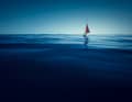 Scaled on the ocean. This was often noted in the logbook on "Wanderer III"