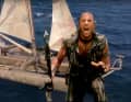 Kevin Costner as "Mariner" and the racing version of the trimaran