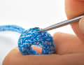The tighter the braid, the more difficult it is to reach the core. Bend the rope strongly and insert an awl exactly between two sheath yarns into the core