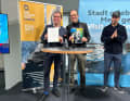 The official announcement was made by Kiel's Lord Mayor Dr Ulf Kämpfer and Ocean Race Chairman Richard Brisius, with Boris Herrmann also in attendance