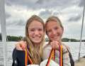 So fröhlich und voller Vorfreude hatten sich Marla Bergmann und Hanna Wille in Hamburg zu den Spielen verabschiedet