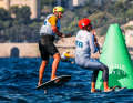 Pour le kitesurfeur de Formula Jannis Maus, l'épreuve de Marseille marque aussi sa première olympique personnelle