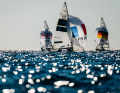 Less than five knots of wind, two knots of speed: The Bay of Marseille continues to test its challengers with extreme light wind conditions