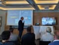 Press conference for the Ocean Race Europe: The organisers and the Kiel hosts presented the European race in Hamburg. Boris Herrmann was connected from Lorient.