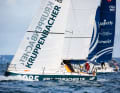 Hendrik Lenz navigue avec "Monoka" sur le cap de la Mini-Transat 2025.