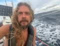 The German participant in the Mini Globe Race, Christian Sauer, is in good spirits despite the challenging conditions in the Indian Ocean.
