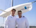 I nuovi arrivati spagnoli, il campione olimpico 49er e gli assi del SailGP Diego Botin (a destra) e Florian Trittel.