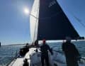 Neu an Bord war in der Kuphal-Crew Doppel-Olympiasiegerin Sarah Ayton.