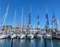 Around 170 exhibitors present their boats on the jetties of Ancora Marina, Germany's largest in-water trade fair.