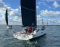Co-favourites in the race for the Line Honours: Mathias Müller von Blumencron and Boris Herrmann's co-skipper Cole Brauer on the J/V 43 "Red 2".