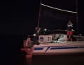 C'est ici que "Vineta" est arrivé à l'heure de la nuit à destination de Baltic 500.