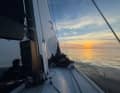 The "sundowner view" for the crew of the Elliot 52 SS "Rafale".