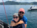Les nouveaux champions d'Europe en Seascape 18 : Ursoš Krasevac et Lisa Berger.