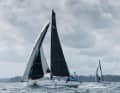 Jens Meiser und Oakley Marsh beim Einsatz im La Solitaire du Figaro Paprec.