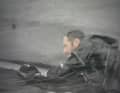 Bildschirmfoto einer Szene aus dem Clip von Gauthier Lebec, der die stürmische Herausforderung von Team Malizia nach dem Autopilotenversagen zeigt.