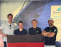 I due equipaggi tedeschi ai Mondiali (da destra a sinistra): Oliver Schmidt-Rybandt e Clara Witthinrich, Lina Rixgens e Andreas Baden.