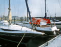 If you leave your boat in the water, you can sail until late in the autumn or early in the year. There is no need to lay and set the mast