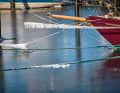 Anche ad Arnis ci sono yacht in acqua durante l'inverno, alcuni dei quali sono abitati. L'acqua gela raramente