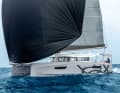 Excess 14 : catamaran de croisière moderne avec des coques volumineuses pour beaucoup d'espace. Deux postes de pilotage à l'arrière du pont. Disponible avec trois ou quatre cabines.  Longueur 13,34 m ; largeur 7,87 m ; poids 12,8 t ; à partir de 589.050 euros ; test YACHT : à venir