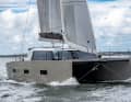 Vaan R4: Spannender Neuzugang aus Holland. Der R4 von Vaan Yachts ist zu 75 Prozent aus recycelten Materialien hergestellt. Die Rümpfe und das Deck bestehen aus Alu.  Lüa 12,80 m; Breite 6,95 m; Gewicht 10,9 t; ab 556.800 Euro; YACHT-Test: folgt