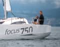 Focus 750: The sporty small cruiser from Poland gets a new interior for touring with the family