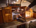In the hall, the new owners only get to know their ship as a workplace, despite its good condition