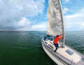 First miles on the new boat: Skipper and friends sail the Comfortina 38 from Holland to the Schlei